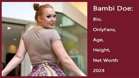 iambambidoe porn|Bambie Doe .